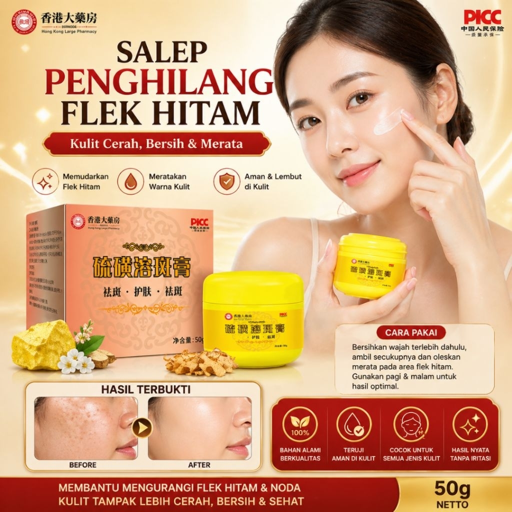 Salep Penghilang Flek Hitam Wajah