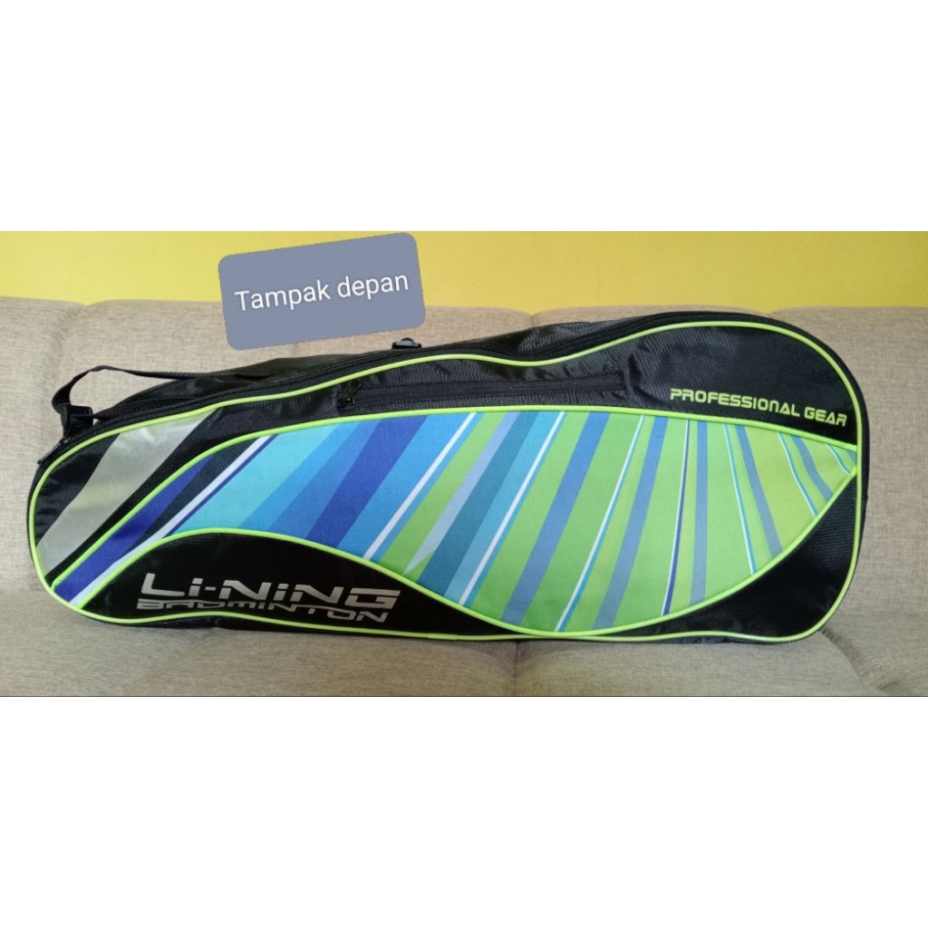 Tas badminton bulutangkis bekas second original lining