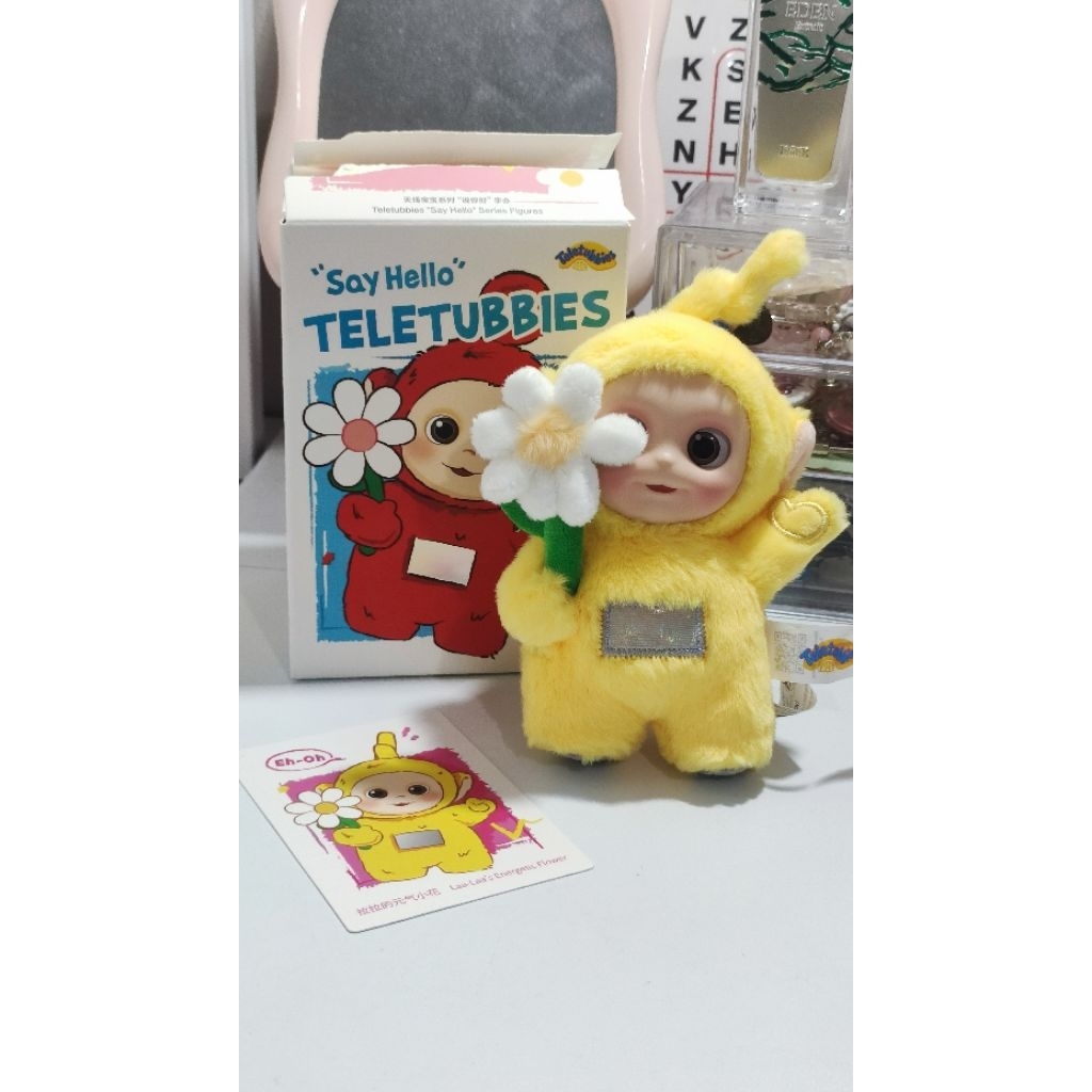 Say Hello Teletubbies Blindbox Popmart Selected - Laa Laa Flower