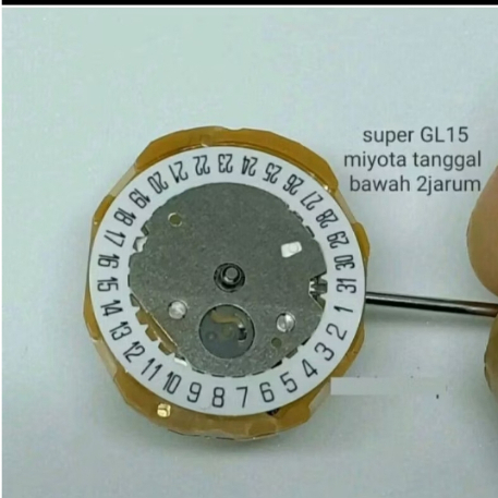 mesin jam tangan miyota gl15