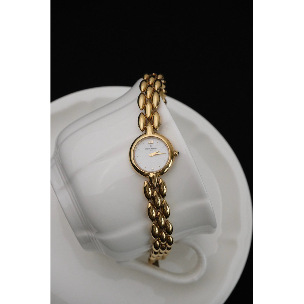 MICHEL HERBELIN WATCH / JAM TANGAN EMAS WANITA