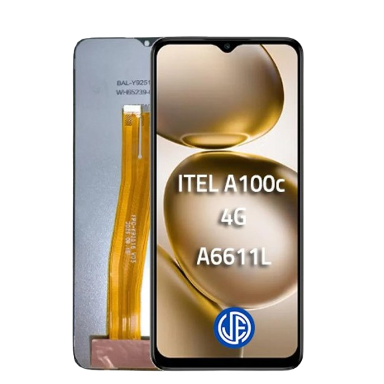 LCD FULLSET ITEL A100C/A6611L BLACK OG PLUS