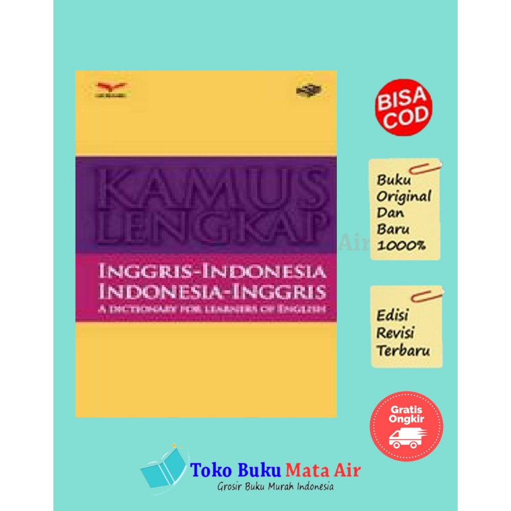 KAMUS LENGKAP INGGRIS-INDONESIA - K. DICTIONARY - ERLANGGA