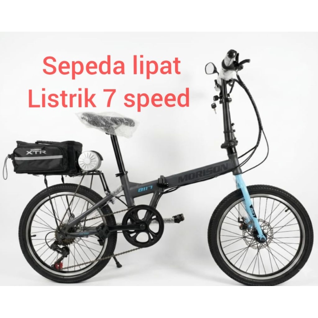sepeda listrik lipat