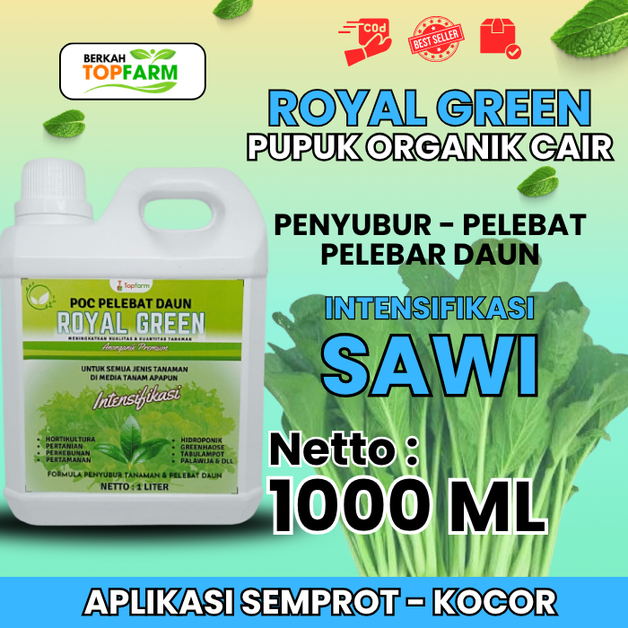 Pupuk Penyubur Daun Sawi / Pupuk Pelebar Daun Sawi / Pupuk Sawi / Pupuk Organik Cair Sawi / Pupuk Sa