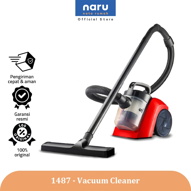 NARU Vacuum Cleaner Penyedot Debu 1487 - Vacum Cleaner Rumah Penyedot Debu Karpet dan Kasur