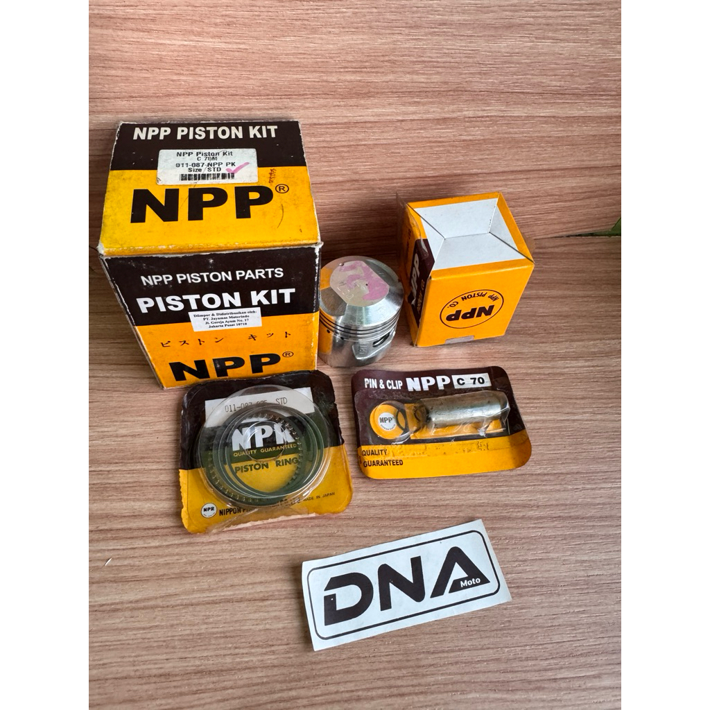 Piston kit c-70 Oversize Standar -NPP