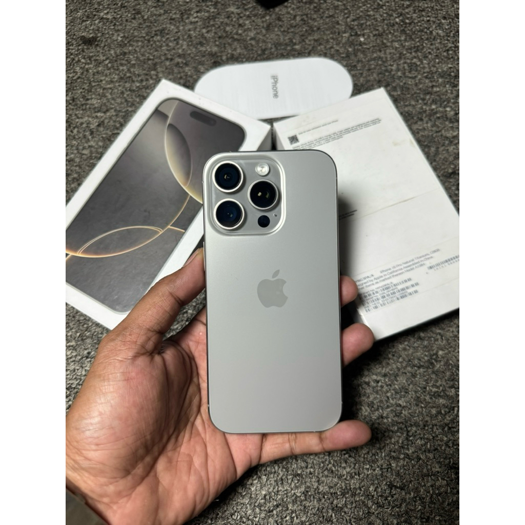 iphone 16 pro 128gb ibox second