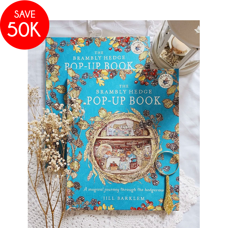 Pre-order Jill Barklem's Brambly Hedge Pop-Up Book, a children's picture book series, It's the origi