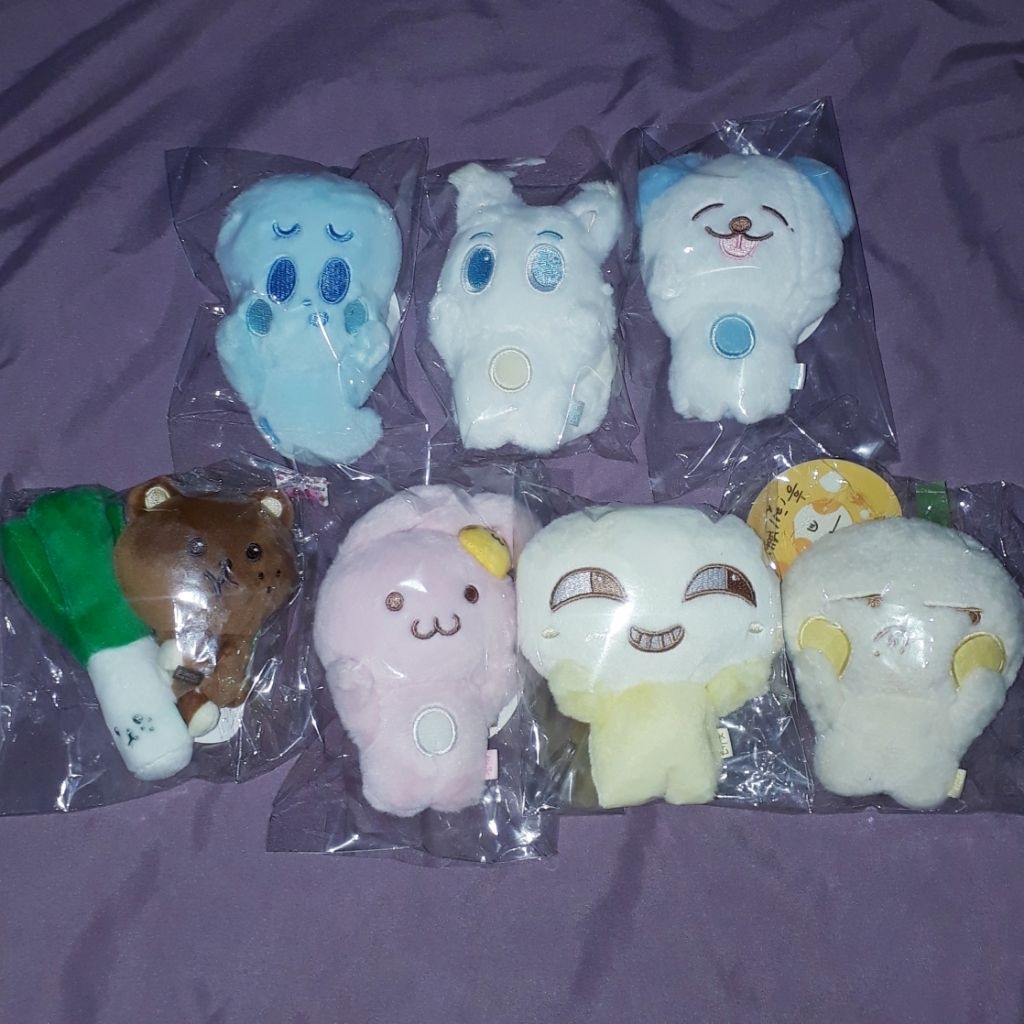 [READY STOCK] Official Set Sealed Magnet Doll Keyring Pinkki Jaemin Kkyuping Dreamiez Jeno Meuongie 