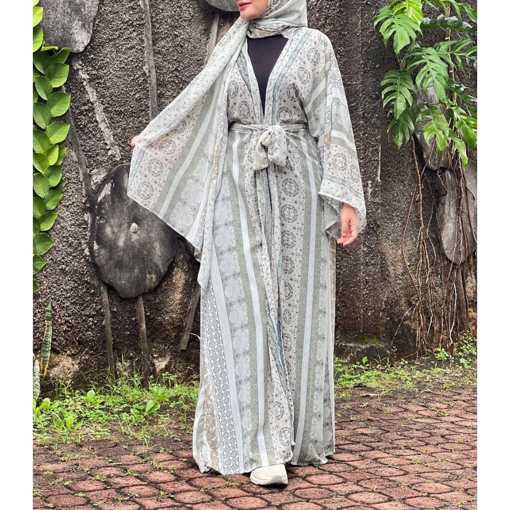 Abaya Outer set Pashmina