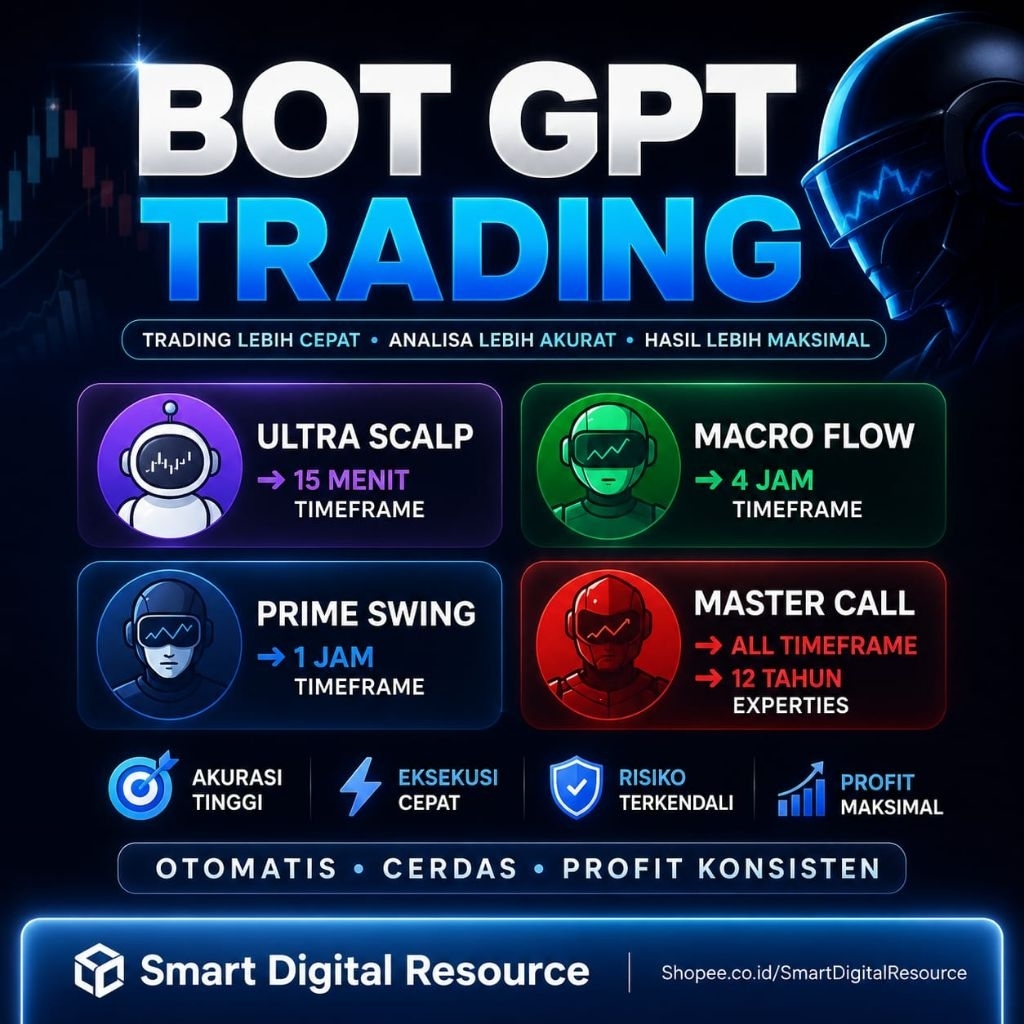 Full Materi [GROUP TELE] BOT GPT Trading Analysis - Trading Crypto dan Saham Lebih Akurat (Future Ma