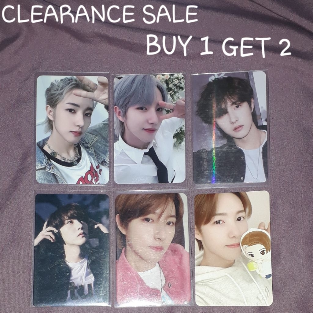 Official PC Photocard Renjun Everline Fansign ISTJ POB Youngpoong YPB Golden Age Hottracks Lunar Cas