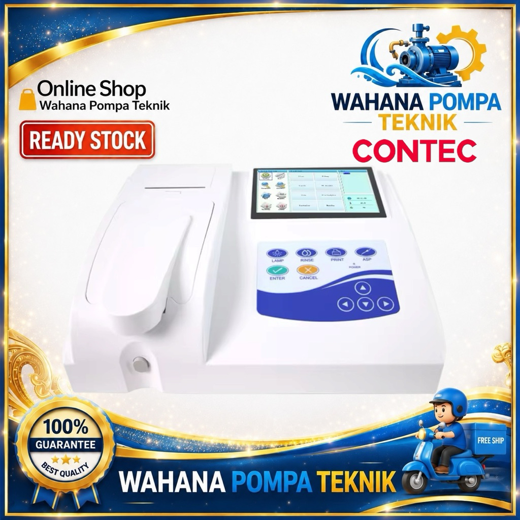 BC300 Semi-auto Biochemistry Analyzer analyzing blood Glucose body fl