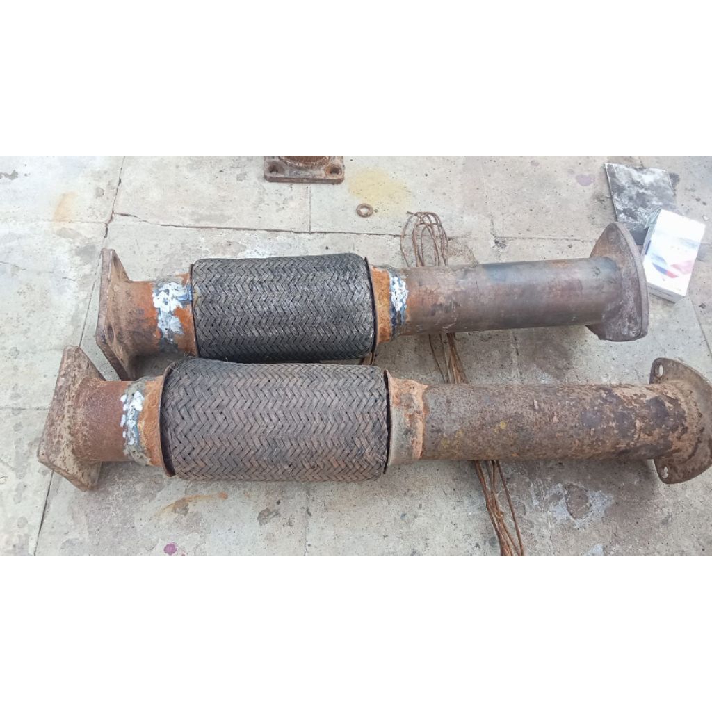 kenalpot canter original fleksibel knalpot truck canter original copotan