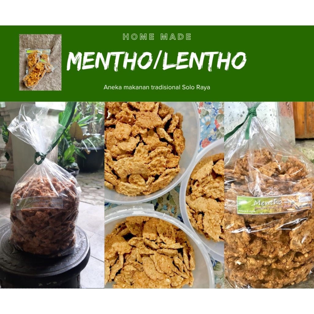 Lento Mento Makanan Ringan / Berat 1kg / Cemilan Murah / Cemilan Kiloan / Cemilan Kacang / Jajanan P