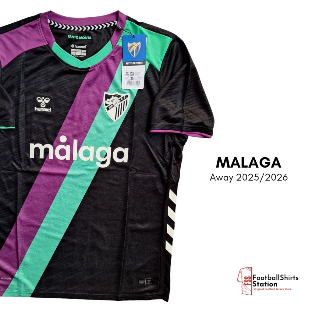 Jersey Malaga Away 2025/2026 Size XL Original Hummel