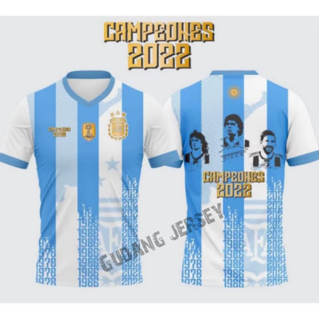JERSEY ARGENTINA SPESIAL EDITION SEMUA JUARA DUNIA