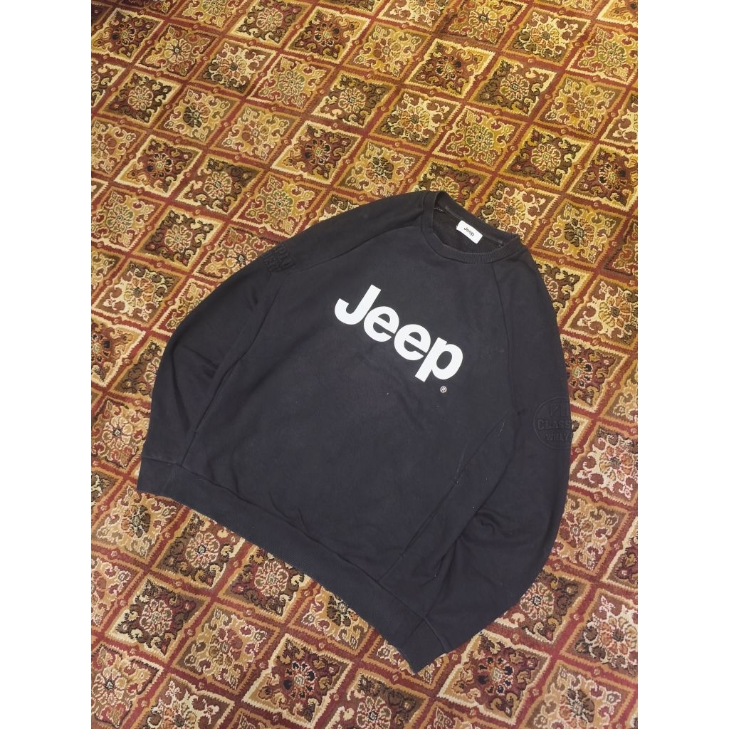 Sweater Crewneck Jeep +Admin