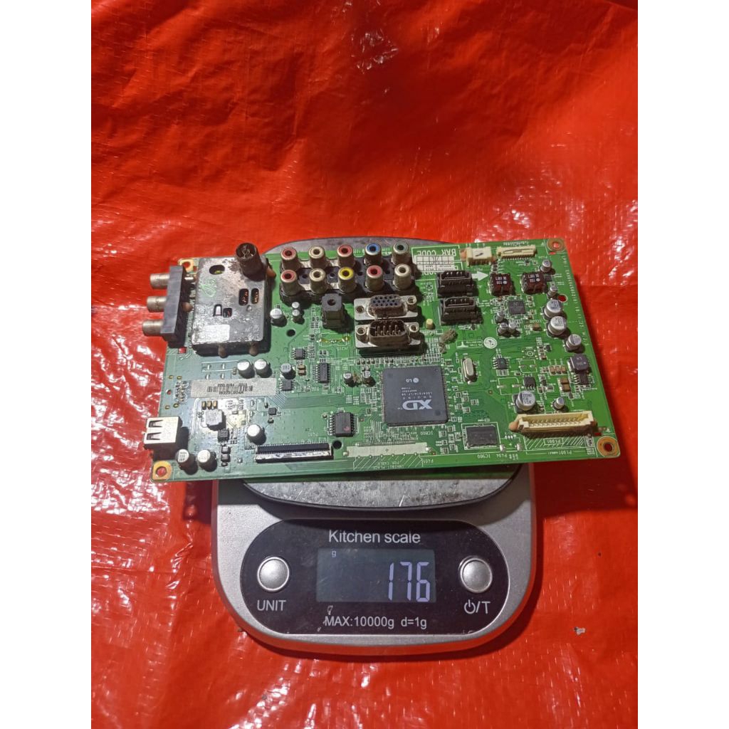 mb mainboard modul tv LG 32lk313 second bekas cabutan normal