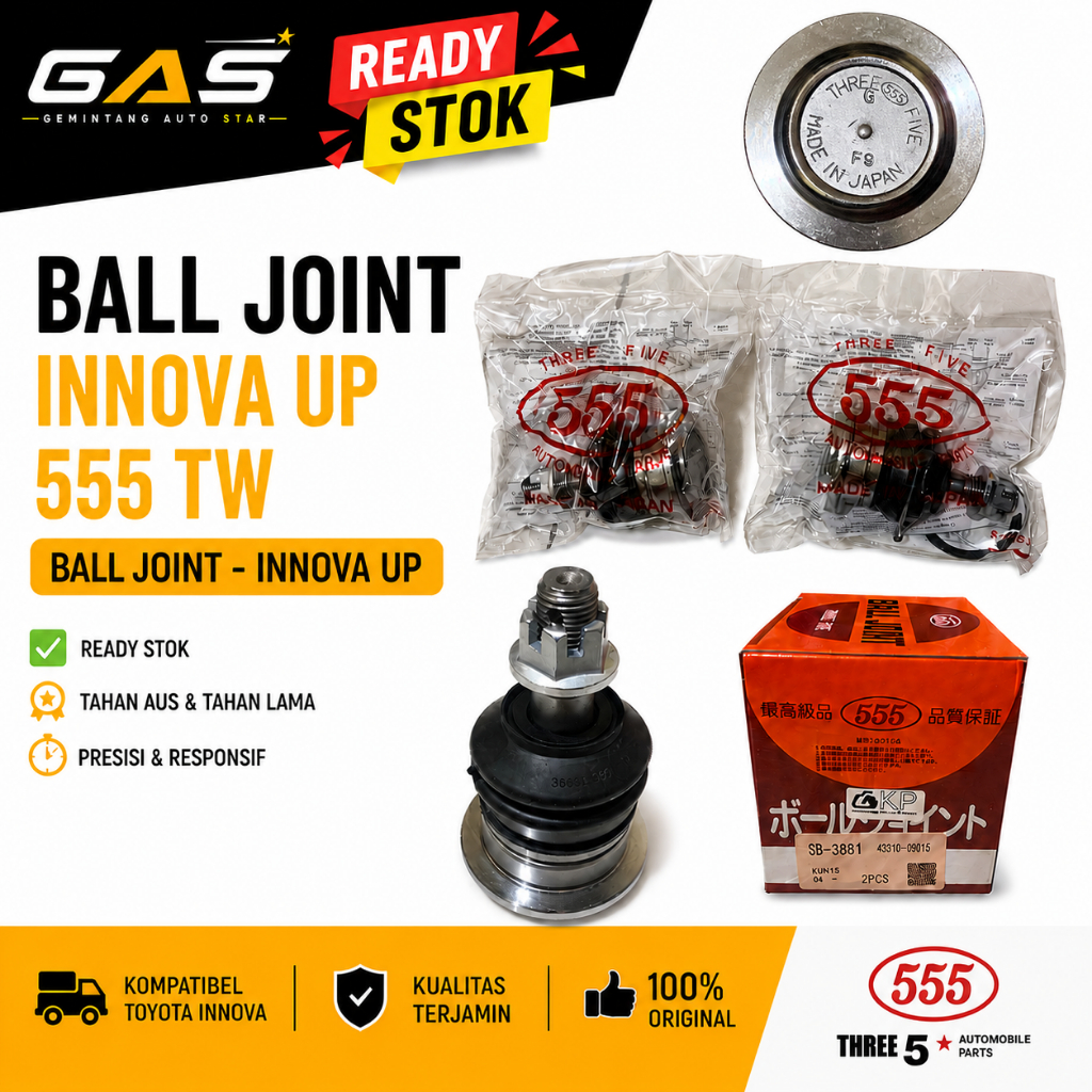 BALL JOINT INNOVA UP 555 TW