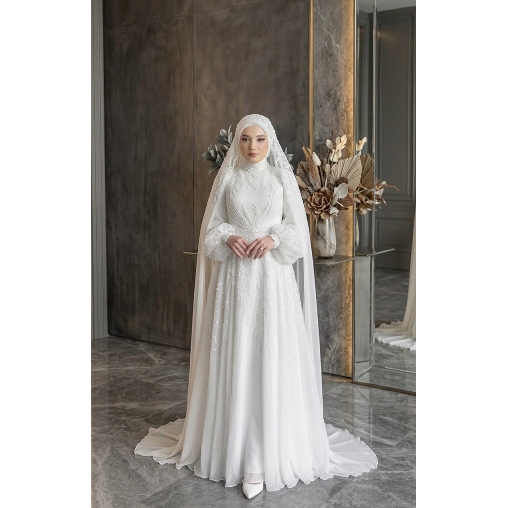 gaun pengantin malaysia melayu gaun akad gaun walimah gaun pengantin syari gaun melayu eedding dress