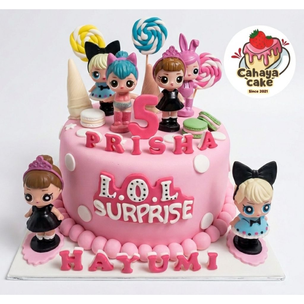 Kue Ulang Tahun LOL Surprise / Kue Ultah LOL / Cake Tart LOL