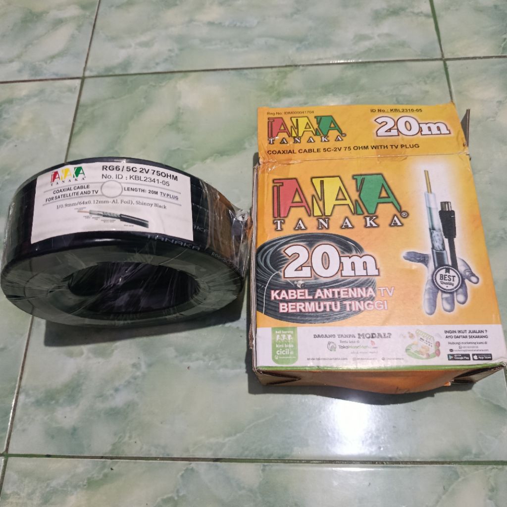 kabel antena tanaka new