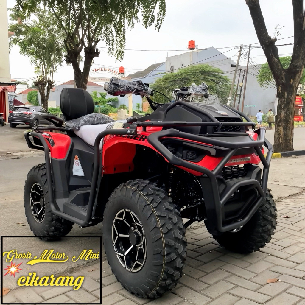 ATV 300CC HAMMER U78 300 T-2 GARDAN 4x2 MATIC RING 12 MESIN 4TAK