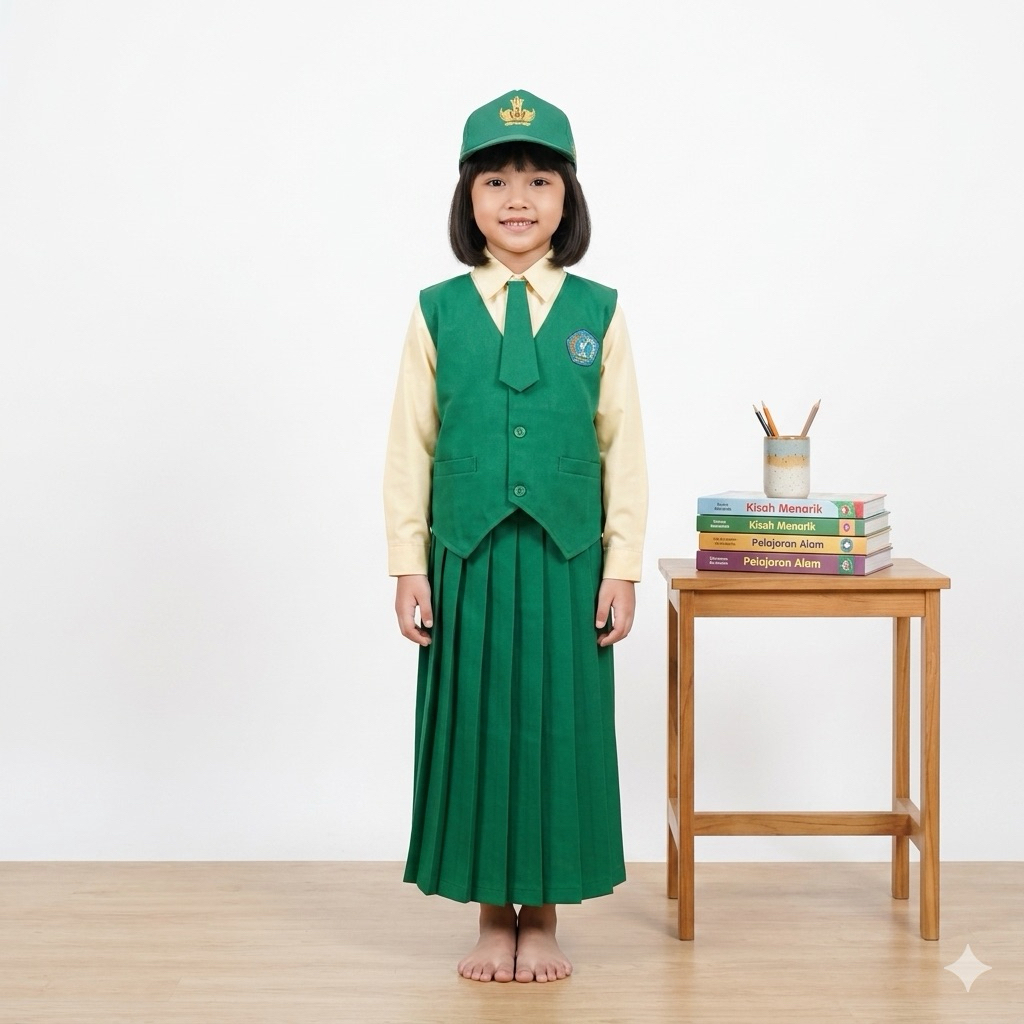 Baju tk nasional hijau muhammadiyah