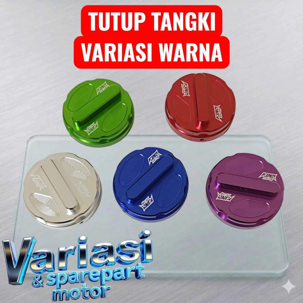 tutup tangki minyak rem atas atau tutup olo mesin variasi tutup magnet pnp yamaha mio nmax aerox jup