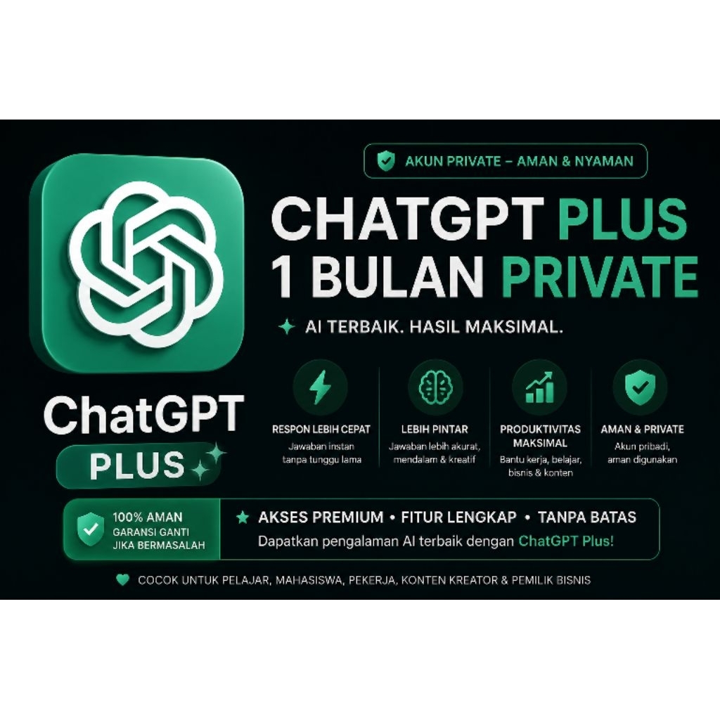 GPT Plus Private, Prompt 1000+ Lengkap