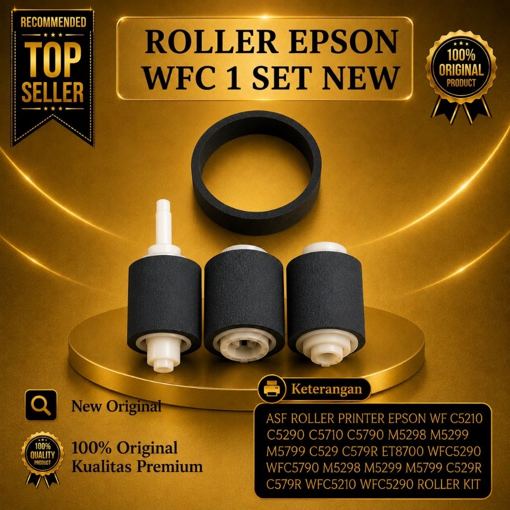 Epson WFC-5390 / Roll WF C5390 / Karet Roll Epson WFC 5390 / Asf Epson WFC New Original
