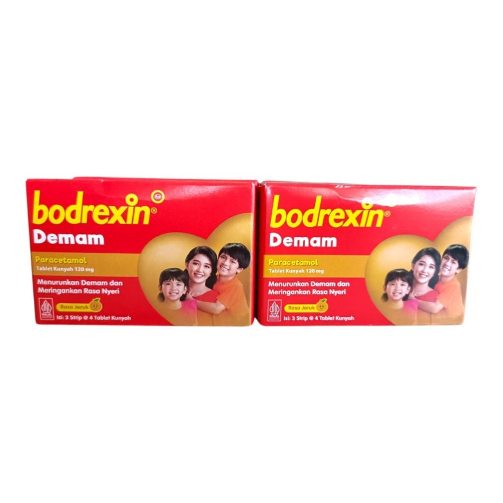 Bodrexin untuk Menurunkan Demam (12 Tablet)  Penurun Demam Anak