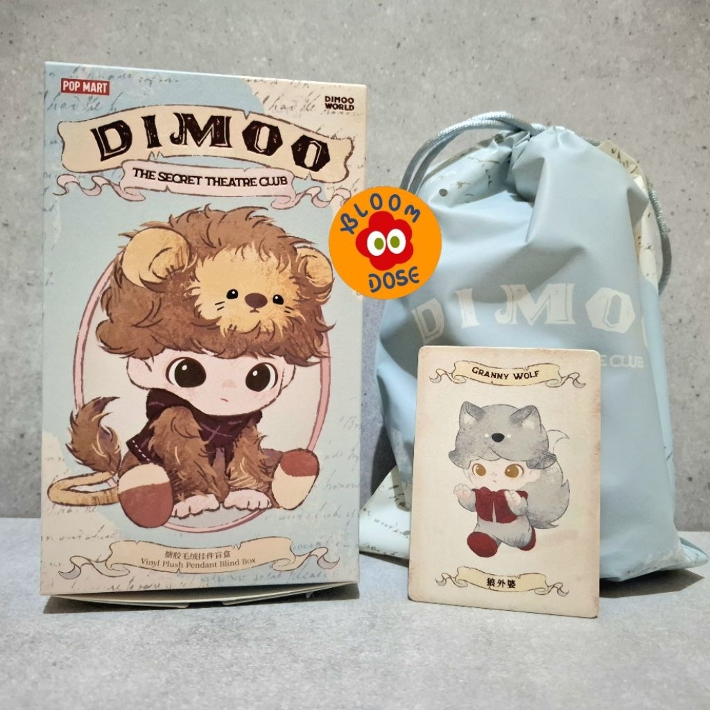 [READY] DIMOO The Secret Theatre Club selected GRANNY WOLF Bag Charm