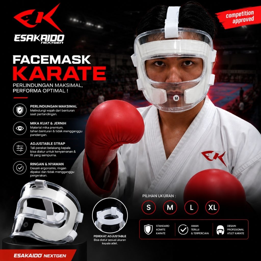 ESAKAIDO - FACEMASK KARATE