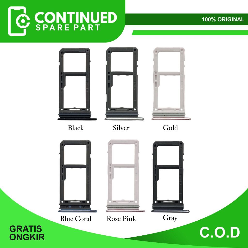 Slot Sim Dual Sim Tray Smg S8-S8+ New