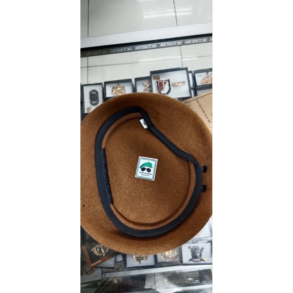 BARET ARHANUD BAHAN WOL TOPI BARET ARHANUD BARET ARMED BARET ARHANUD