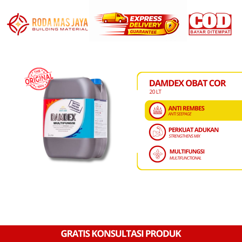 Damdex Obat Cor 20Lt/ Damdex Multifungsi Pail