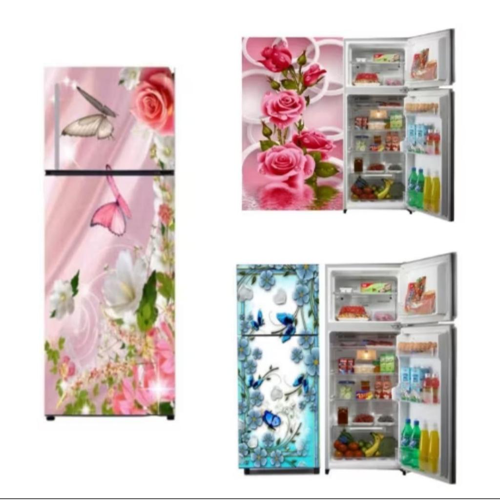 Sticker Kulkas Sticker Lemari Es Wallpaper Sticker Kulkas Wallpaper Kulkas 2 Pintu
