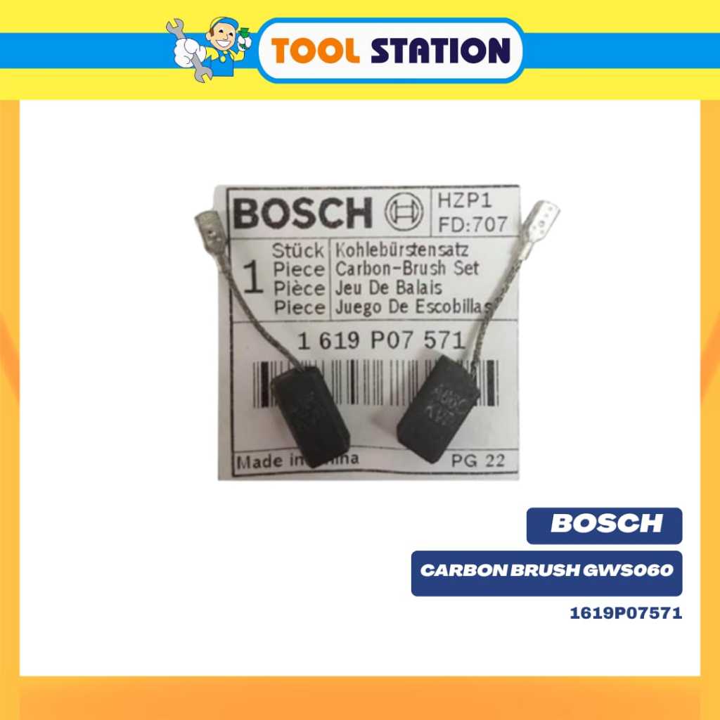 Carbon Brush Bosch GWS060 1619P07571