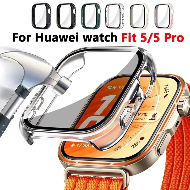 Case Huawei Fit 5 Huawei Fit 5 Pro 2in1 / Bumper Case Anti Gores Tempered Glass Huawei Fit 5 Huawei 