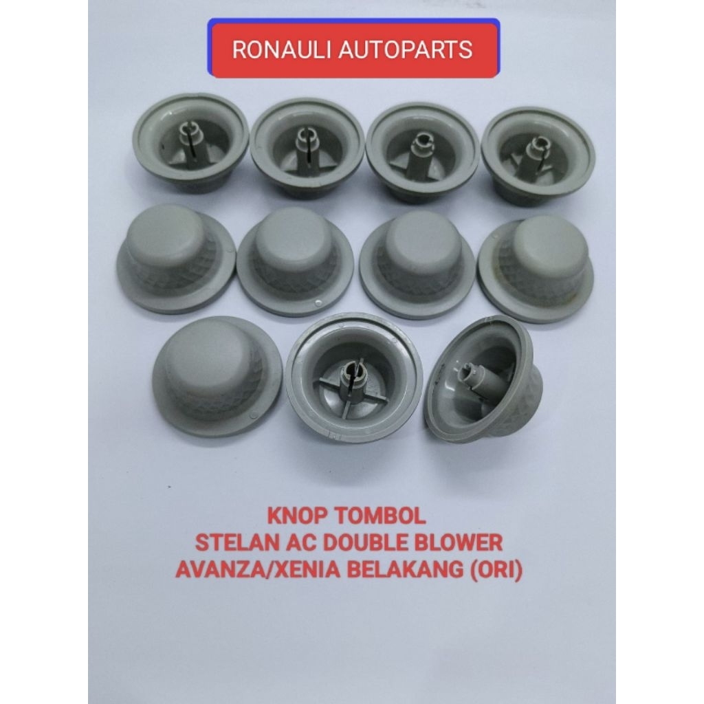 KNOP TOMBOL STELAN AC DOUBLE BLOWER UNTUK MOBIL AVANZA, XENIA BELAKANG ( ORI)