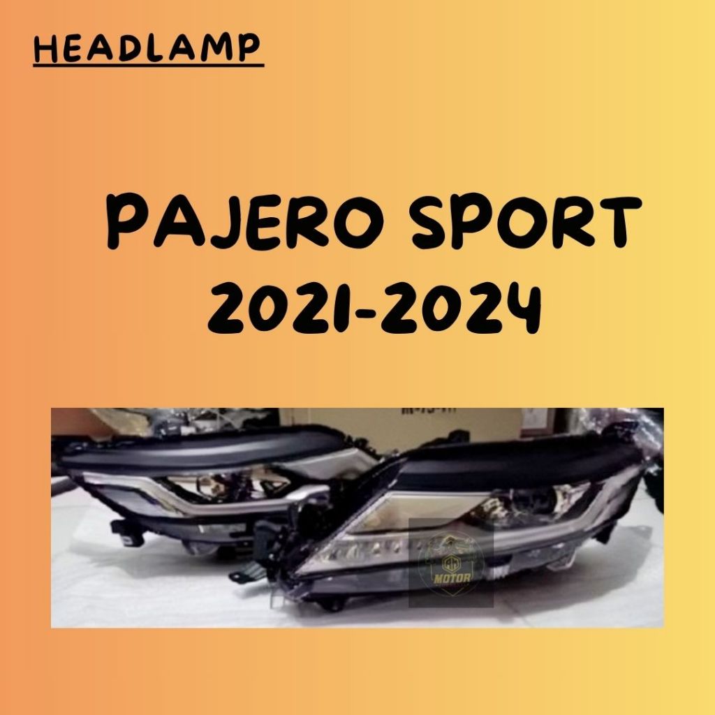 Headlamp Pajero Sport 2021-2024