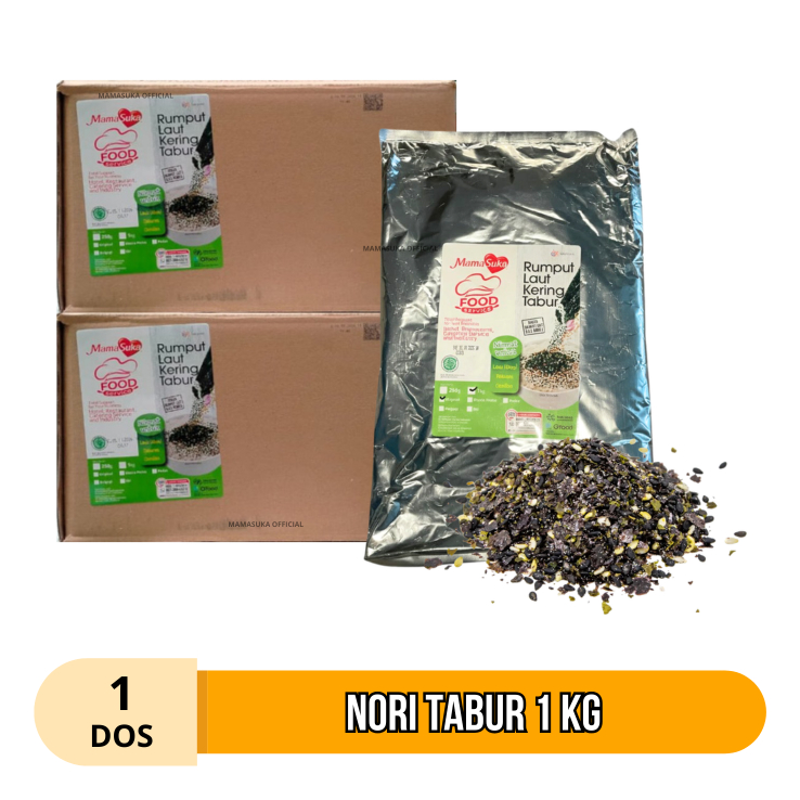 Gim Bori Nori Tabur 1kg Mamasuka (DOS-CARTON)