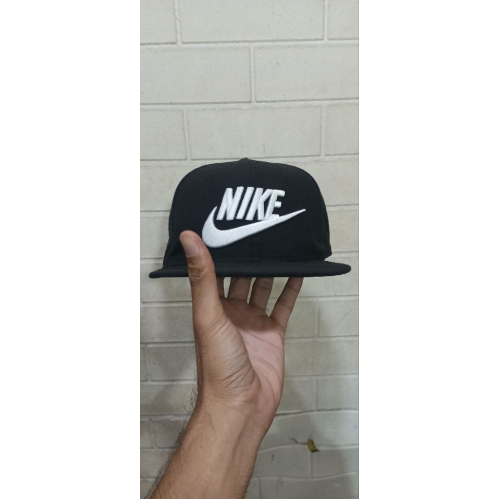 topi nike pro vintage onesize hitam