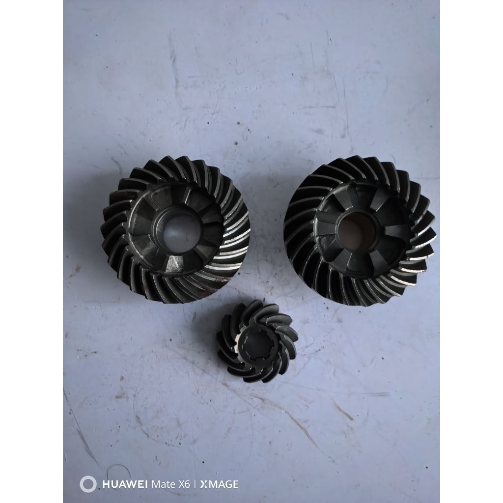 gear set maju mundur untuk mesin tempel yamaha 15 pk - 60 pk