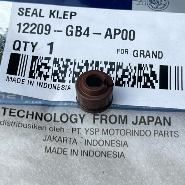 YSP SEAL KLEP GB4 GRAND / BEAT FI / BEAT POP / BEAT ESP / VARIO 110 125 150 ASLI ORIGINAL FCC 100%
