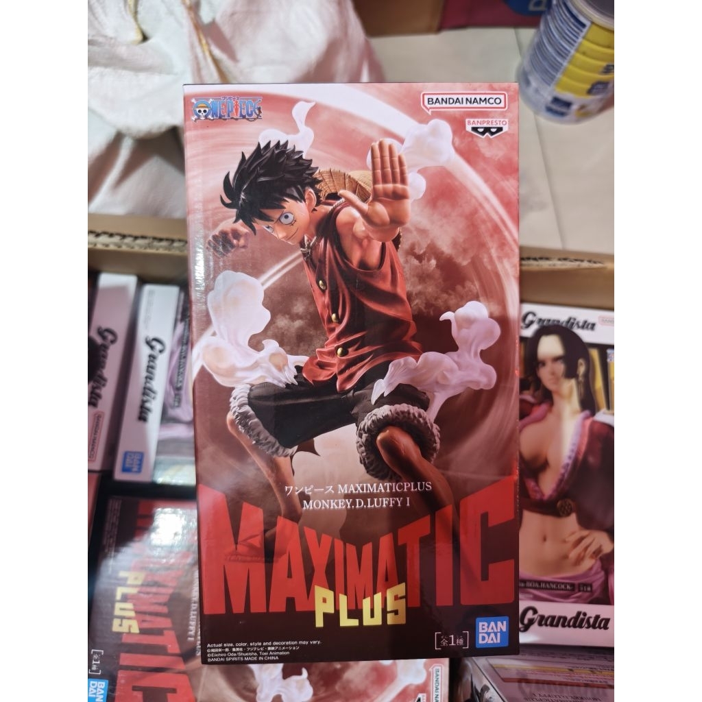 Maximatic Plus Figure monkey d Luffy gear 2 - one piece By Banpresto