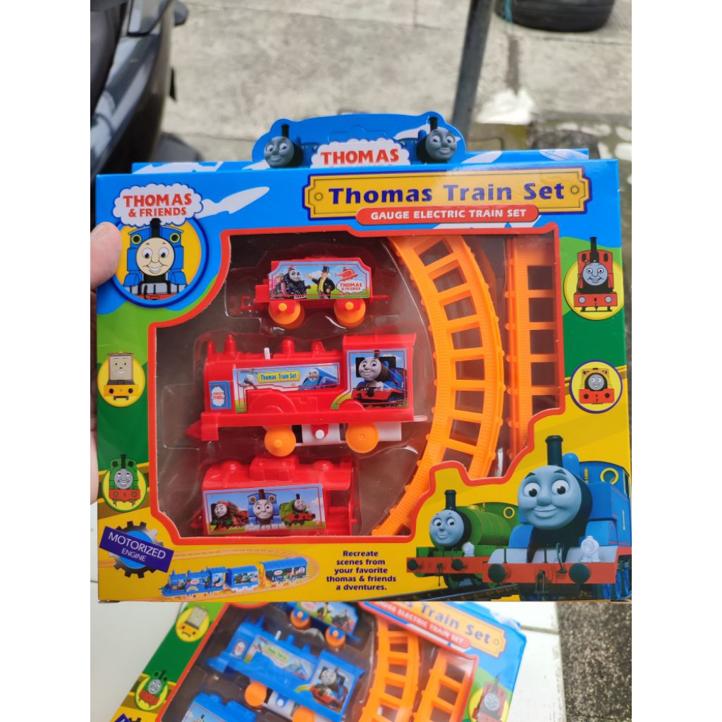 kereta api anak kereta api Thomas kereta Thomas Mainan Kereta Api Elektrik Thomas - Rel Bisa Dibongk
